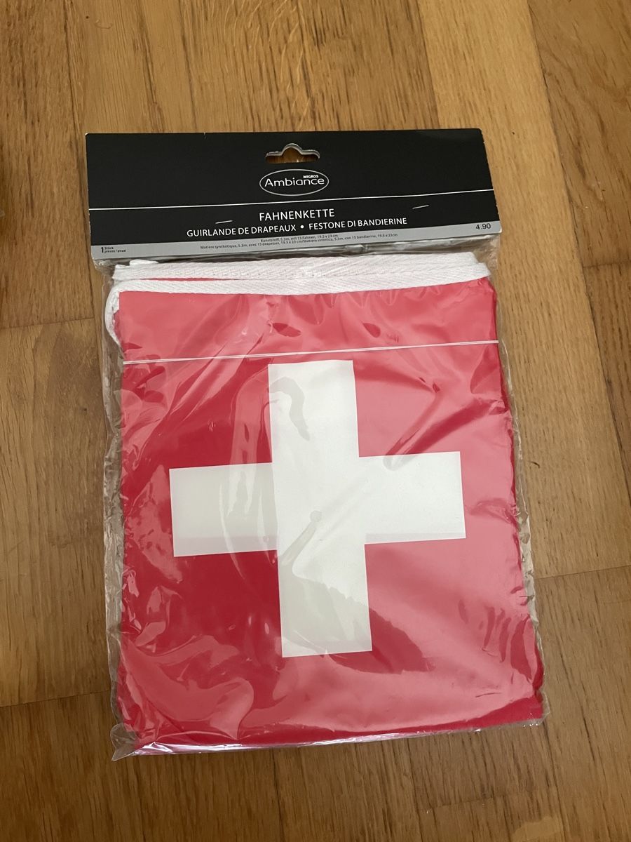 Fahnen: Fahnenketten Schweizerkreuz neu – Neu (gemäss Beschreibung) aus Zürich von silab69 3
