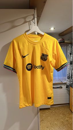 FC Barcelona Trikot 22/23 Spotify Gr. M gelb
