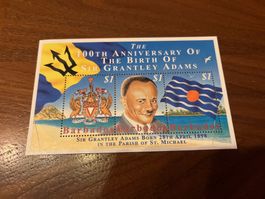 Briefmarken Barbados Sir Grantley Adams