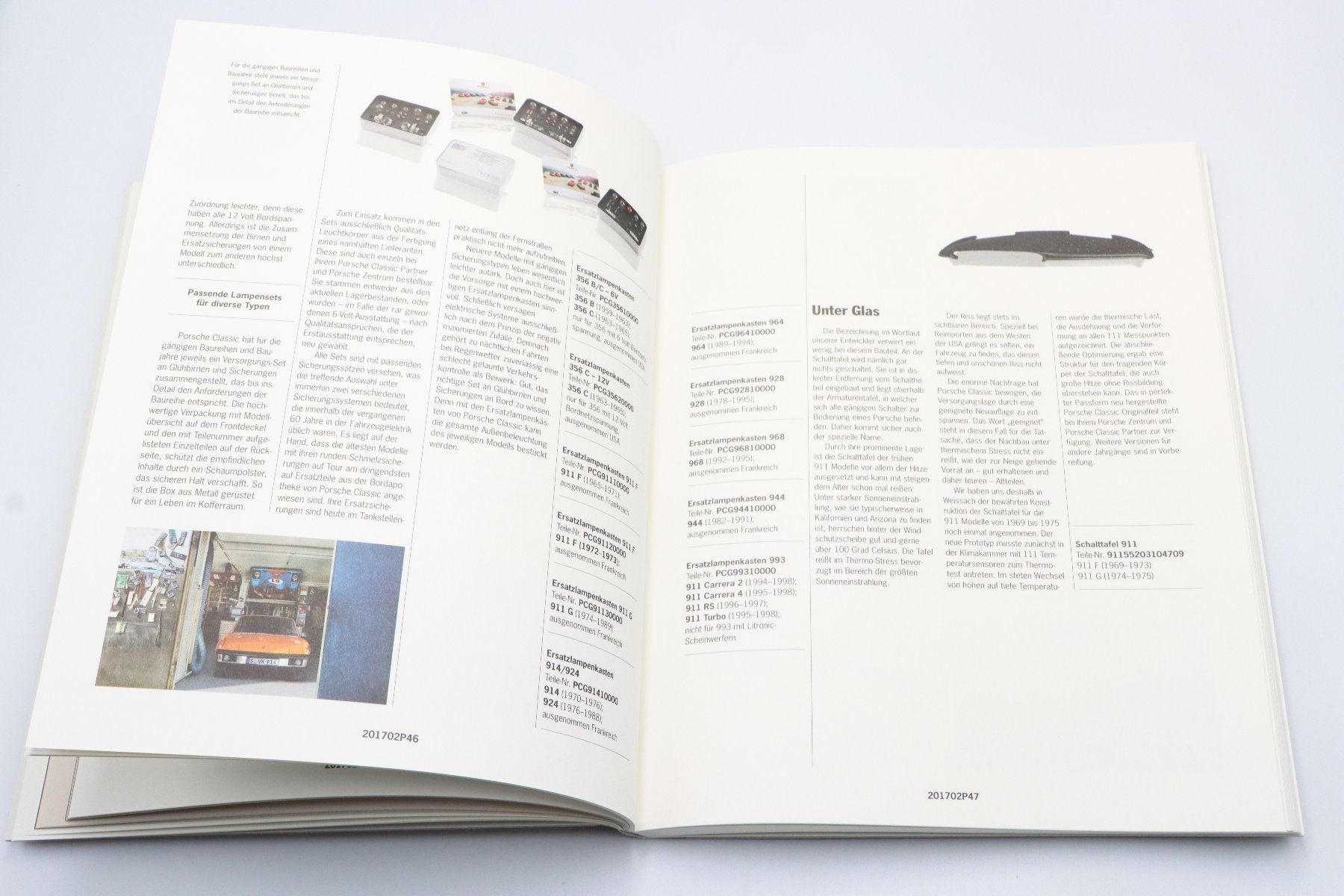 Porsche Documenti: Porsche Classic Originalteile Katalog 02 2017 – Usato da Bühl b.Aarberg venduto da Collectorpassions 5