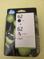 Cartouches d'encre HP 62 Noir + Tricolore 2-pack Jamais ouve