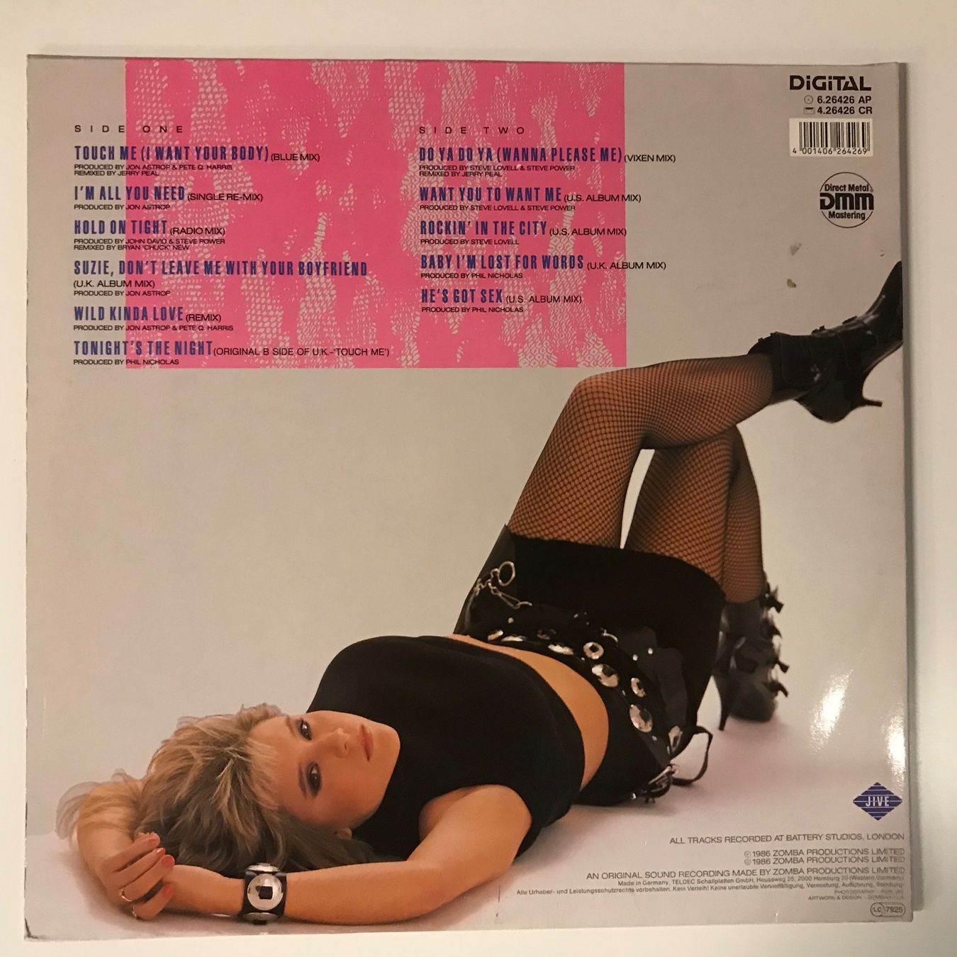Schallplatten: Samantha Fox - Touch Me (White Vinyl) – Gebraucht aus Aesch BL von BlueMusicRecords 1