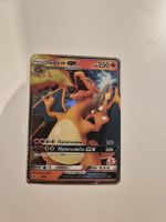 Pokemon Glurak GX Karte gut erhalten