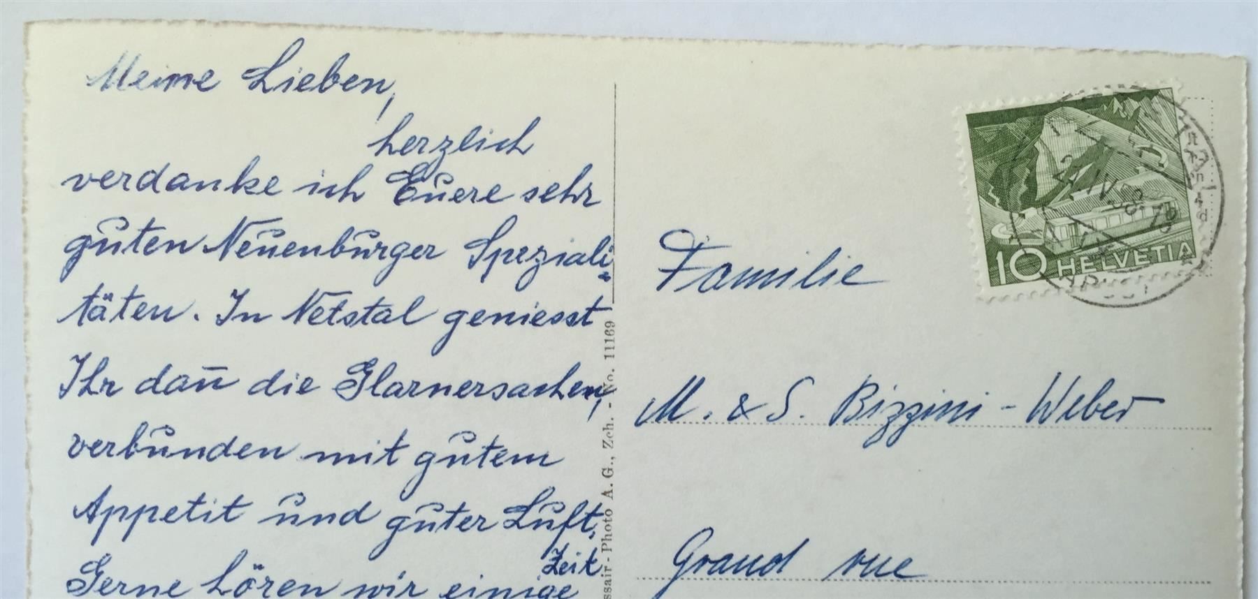 Cartoline postali: NETSTAL Flugaufnahme – Usato da Jona venduto da philajona 1
