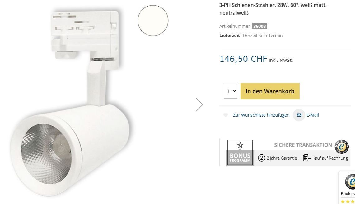 Lustres & lampes de plafonds: Lampe / Deckenspots / Deckenlampe – D'occasion à Zürich par Nirba9 3