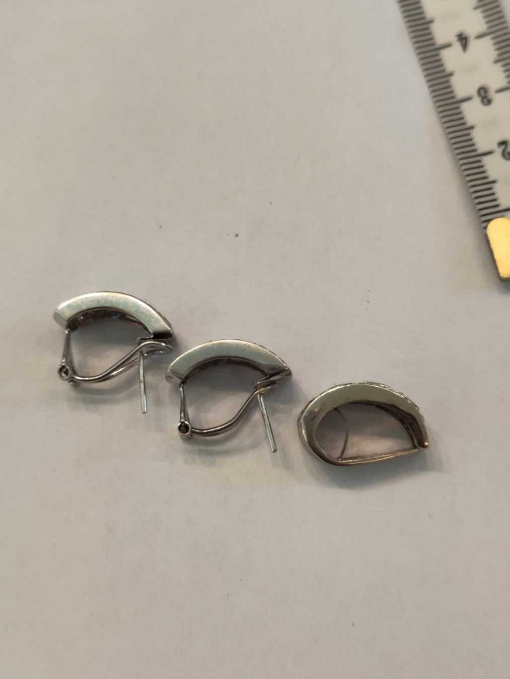 Orecchini pendenti & Orecchini a lobo: Gold Ohrringe + Anhänger mit Diamanten – Usato da Uerikon venduto da paloma61 2