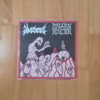 Abscess / Population Reduction ‎– Split LP Red Tankcrimes