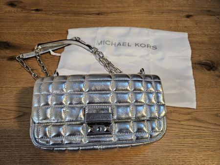 Michael Kors Tribeca small silver - neuwertig!