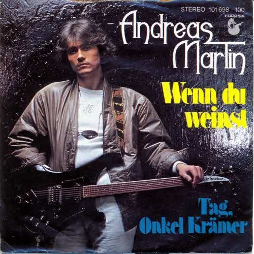 Dischi in vinile: Martin Andreas - Wenn du weinst (7") – Usato da Romanshorn venduto da and_2nf7