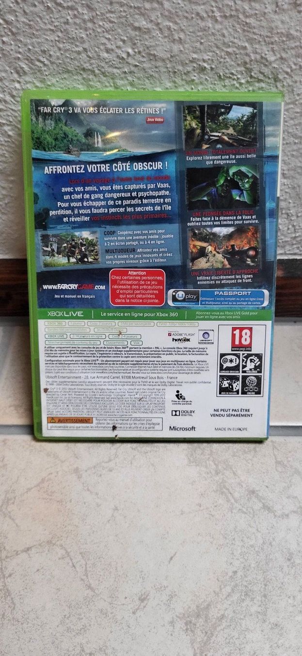 Microsoft Giochi: Xbox 360 – Farcry 3 – Usato da Münsingen venduto da Heroism2010 1