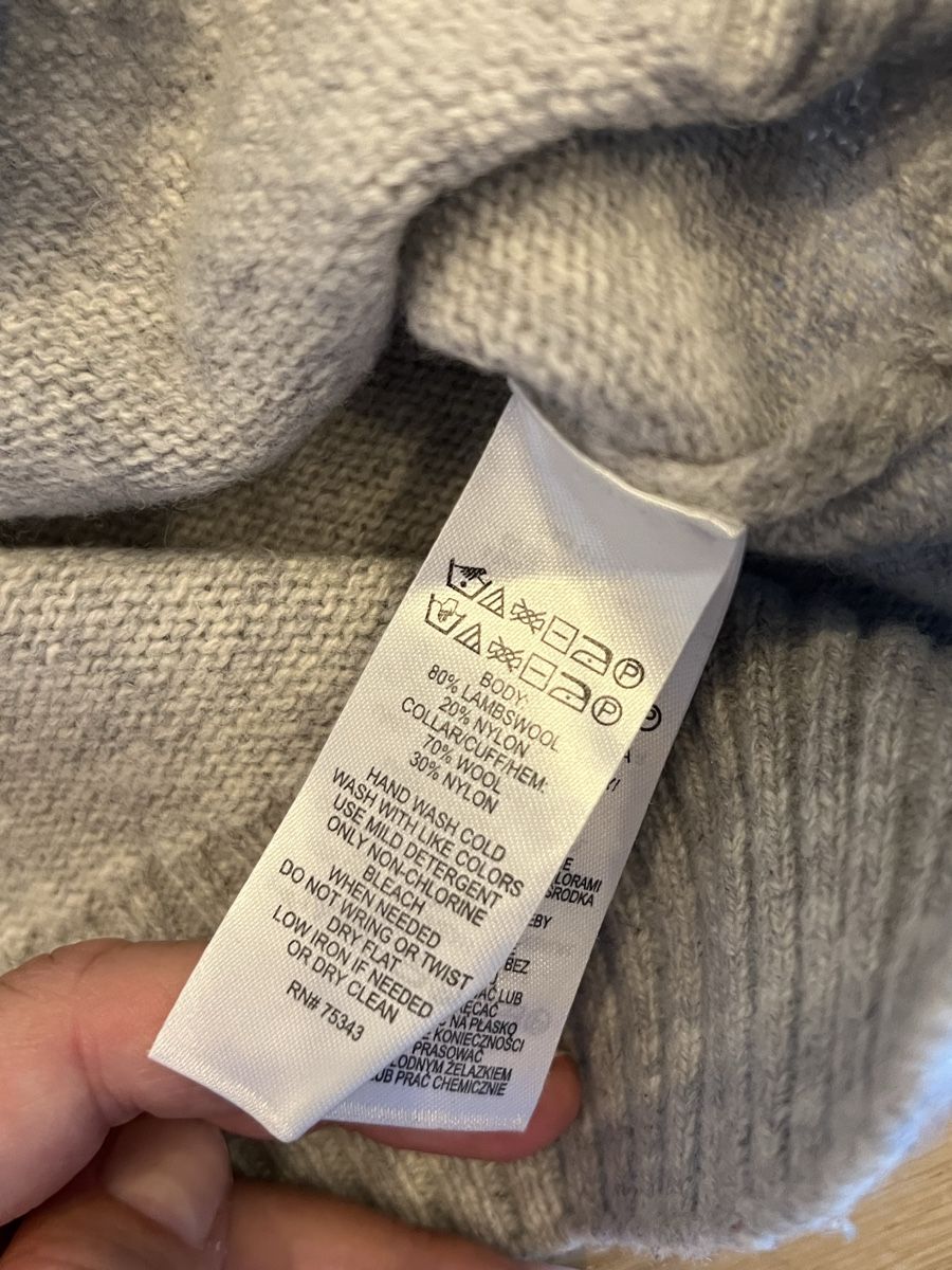 Pulls & Sweat-shirts: Pullover grau, 80%Lammwolle, Gr. S/M – D'occasion à Luzern par closettheory 3