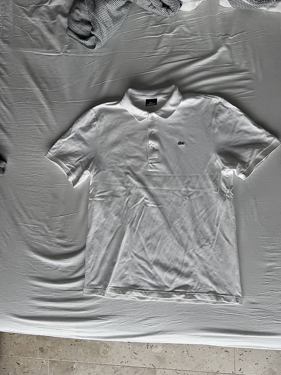 Lacoste Magliette Polo: Weisses Lacoste Polo Shirt – Usato da Kilchberg ZH venduto da eti_m9g8 1