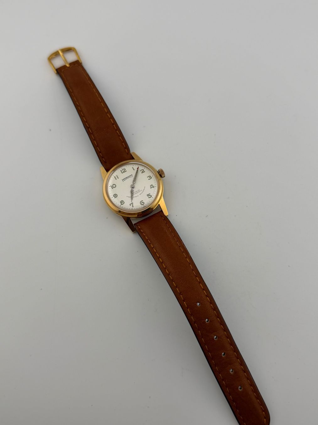 Orologi: Vintage MARKHAM Handaufzug läuft – Usato da Biel/Bienne venduto da MrP_WatchesBiel 4