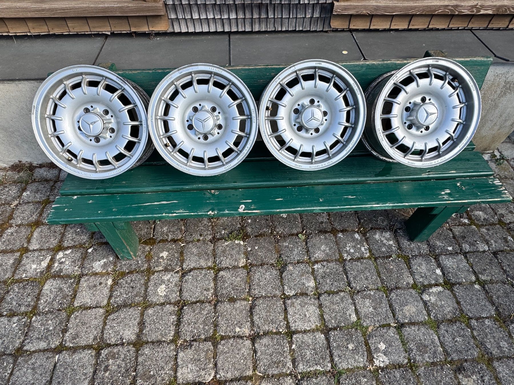 Mercedes-Benz Cerchioni: Barockfelgen 6.5X14 – Usato da Nesslau venduto da cwaege