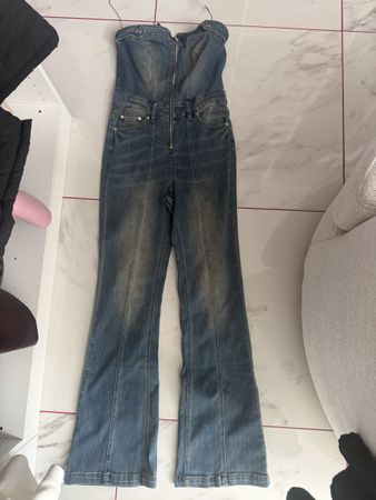 Overall-Jumpsuit Miss Me  Grösse M Blue Denim