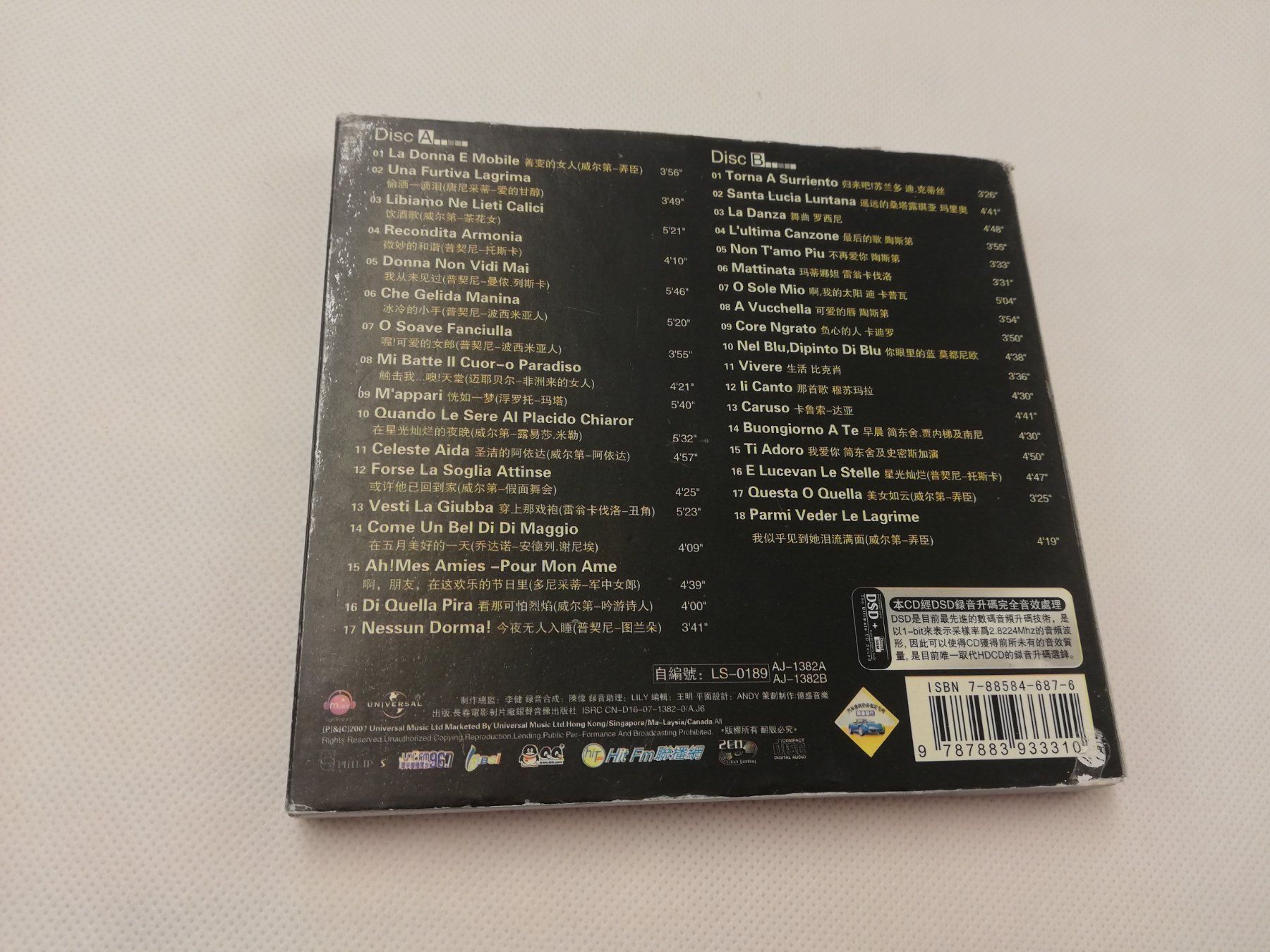 CD: LUCIANO PAVAROTTI – Usato da Bern venduto da Vinylsound.ch 1