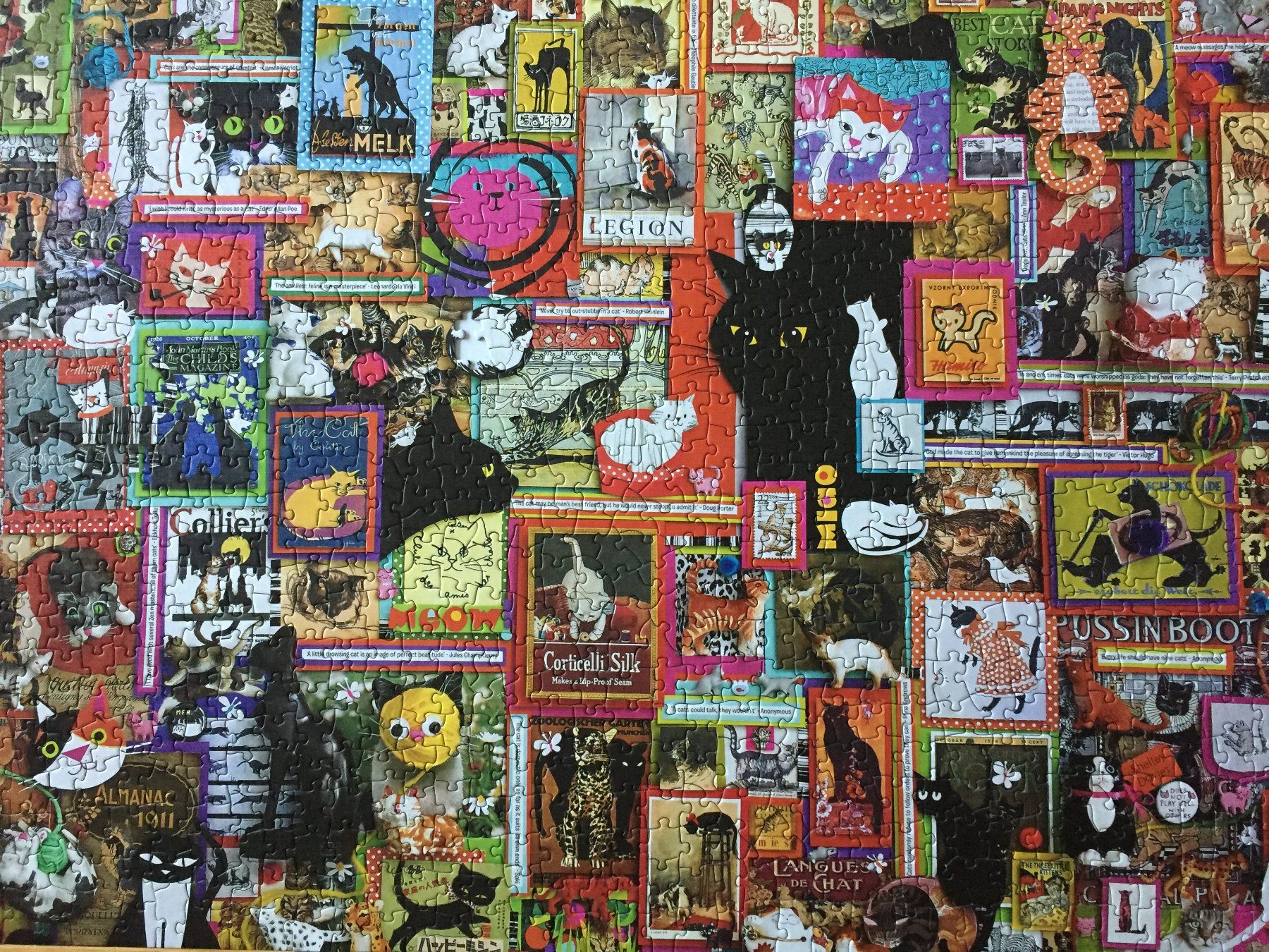 Puzzle: Puzzle Katzen 1000 Teile – Usato da Lützelflüh-Goldb venduto da Fresu8 5