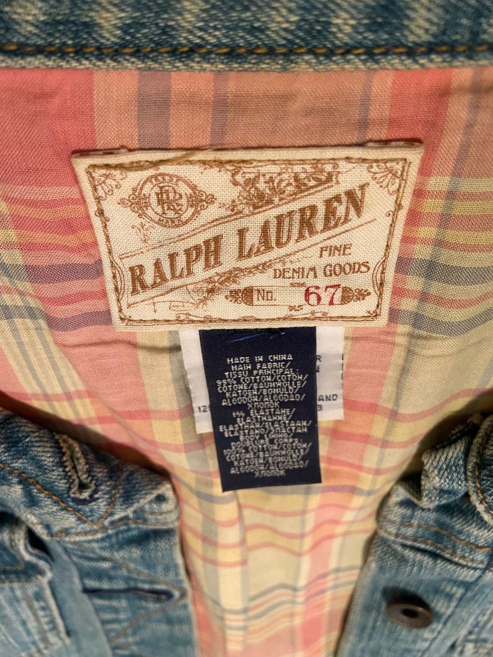 Ralph Lauren Giacche: Ralph Laurent Jeansjacke – Nuovo (secondo la descrizione) da Unterengstringen venduto da bar_rh5f 1