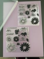 Stempel Set Blumen / Blüemli zum Basteln! (53)