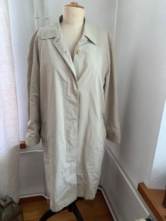 Trenchcoat beige Grösse L von Allegria Italy
