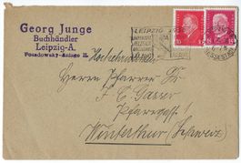 1930 Brief von Leipzig nach Winterthur