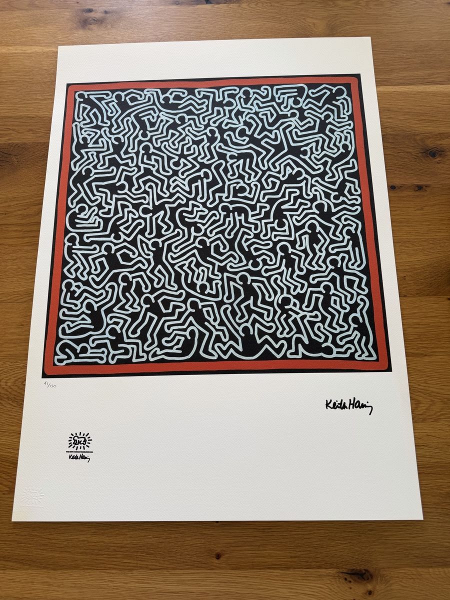 Grafica & Litografie: Lithographie de Keith Haring – Nuovo (secondo la descrizione) da Botyre (Ayent) venduto da Claude-EvelyneS