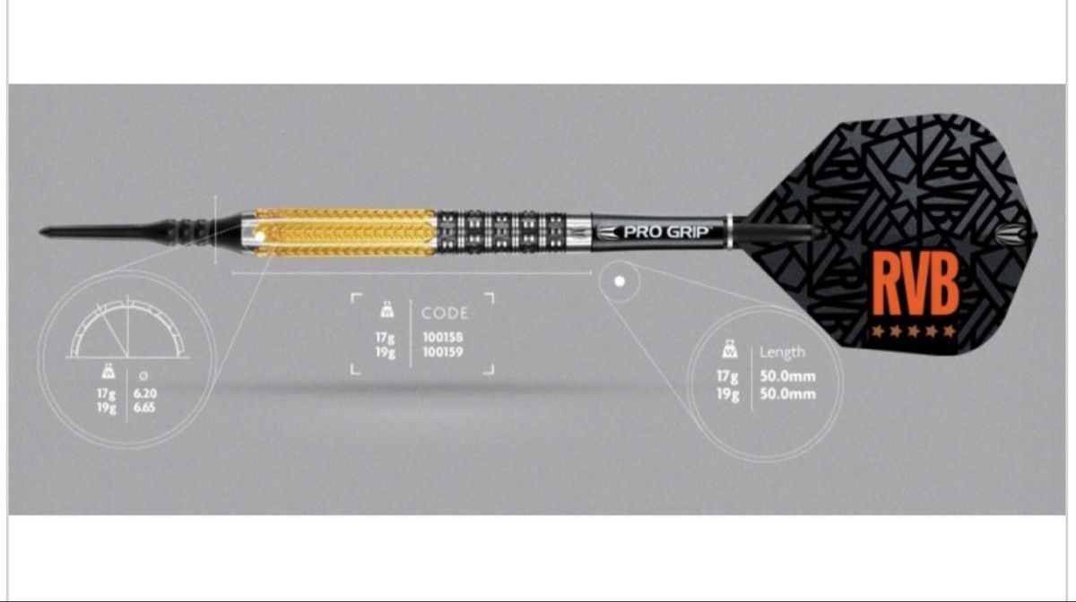 Jeux de fléchettes: Target - Raymond van Barneveld G2 - Softdart 17g – Neuf (Voir description) à Zürich par Syossmen 1