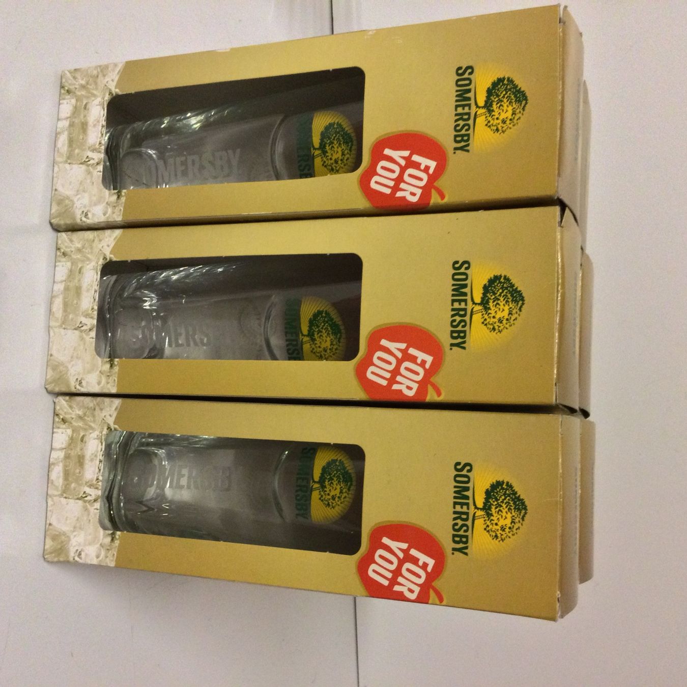 Feldschlösschen Gläser: Somersby Glas – Neu und originalverpackt aus Achseten von polarw 1