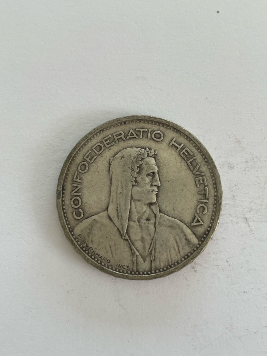 Toutes les monnaies: Münze 5 Fr. 1933 – D'occasion à Richterswil par Wildampfer 1