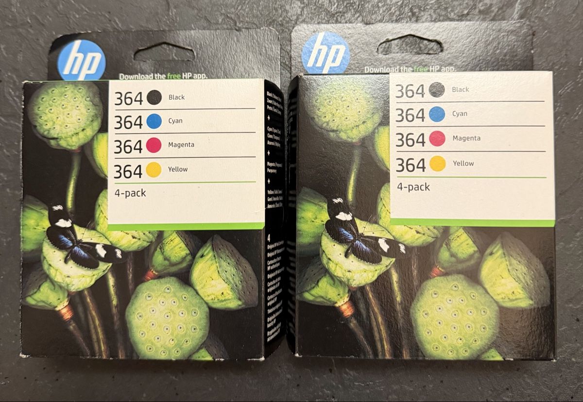 Hewlett Packard Druckerpatronen & Toner: HP Druckerpatronen 364 / 4er Pack – Neu und originalverpackt aus Kriens von Sternenfisch-0903