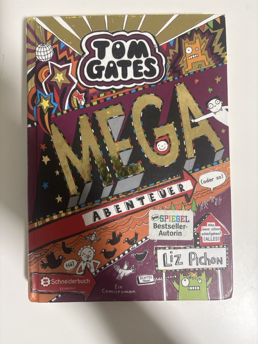 Bücher: Tom Gates (Mega Abenteuer) – Neu (gemäss Beschreibung) aus Riehen von ebr_y8gq
