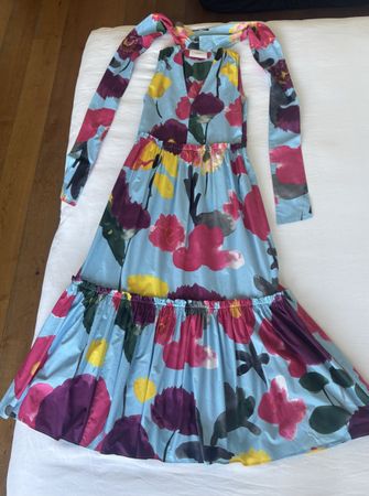 Abito La Double J Lou Lou Dress Taglia M cotone fantasia flo