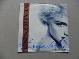 Single 7 " US Pop Rock Sängerin Madonna 1986 True blue