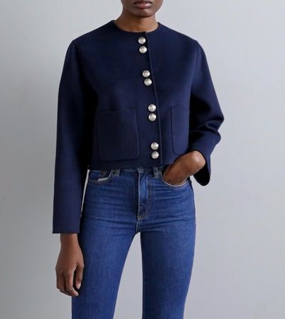 Maje Blazer Blau