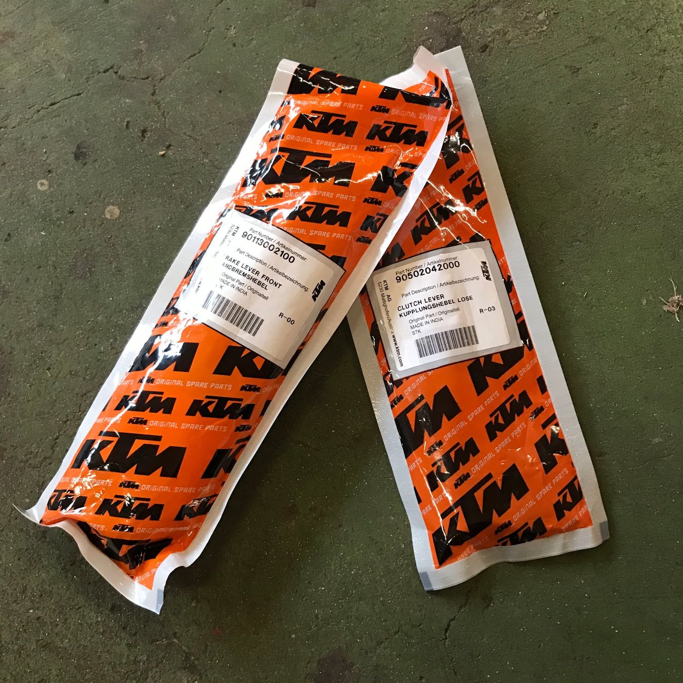 KTM Tutti i ricambio per moto: KTM Original Kupplungshebel & Bremshebel – Nuovo e nell'imballaggio originale da Bern venduto da kaefer555