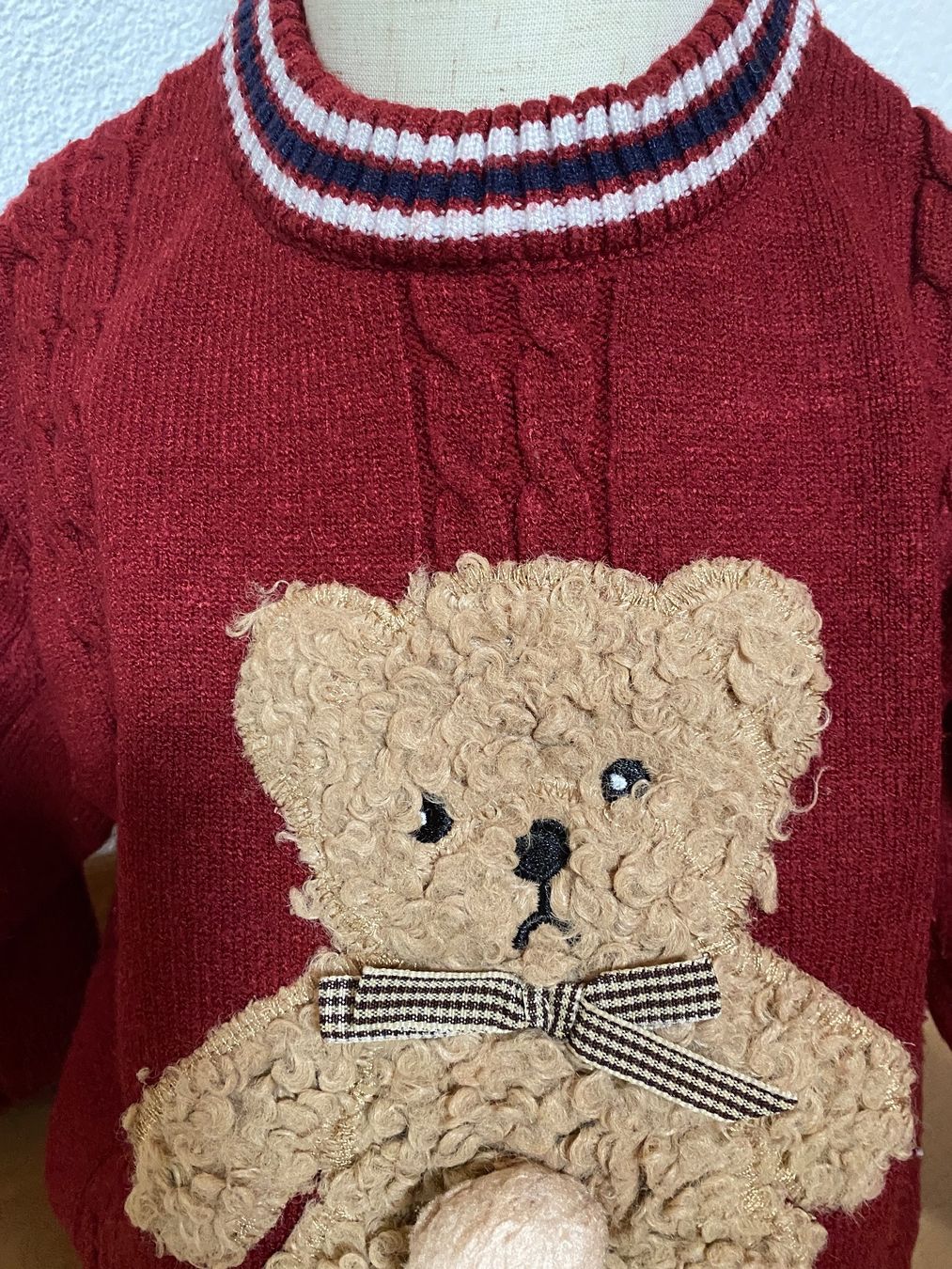 Pulls et sweat-shirts: Entzückender Pullover Bär – D'occasion à Allmendingen b. Bern par Haus_am_Wald 1