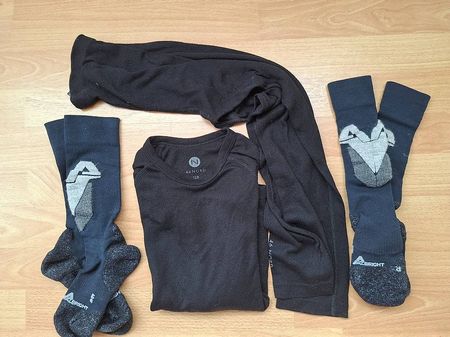 Ski-/Thermo-Unterwäsche-Set Kinder, Grösse 128