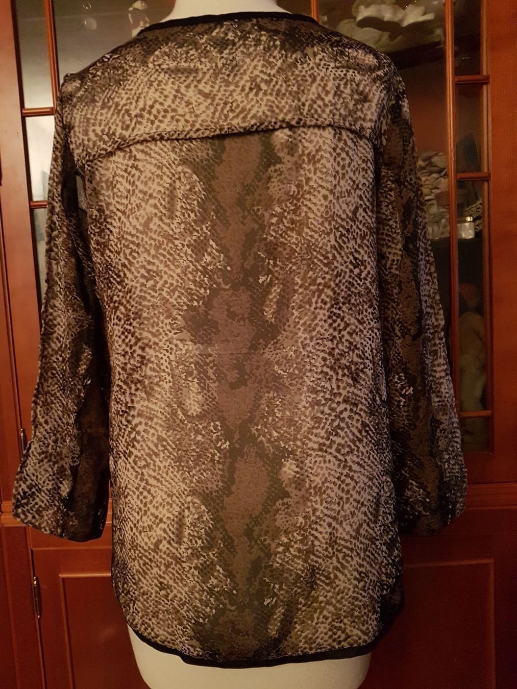 Camicette: Bluse mit Schlangenmuster – Nuovo (secondo la descrizione) da Oberengstringen venduto da Sheera7 4