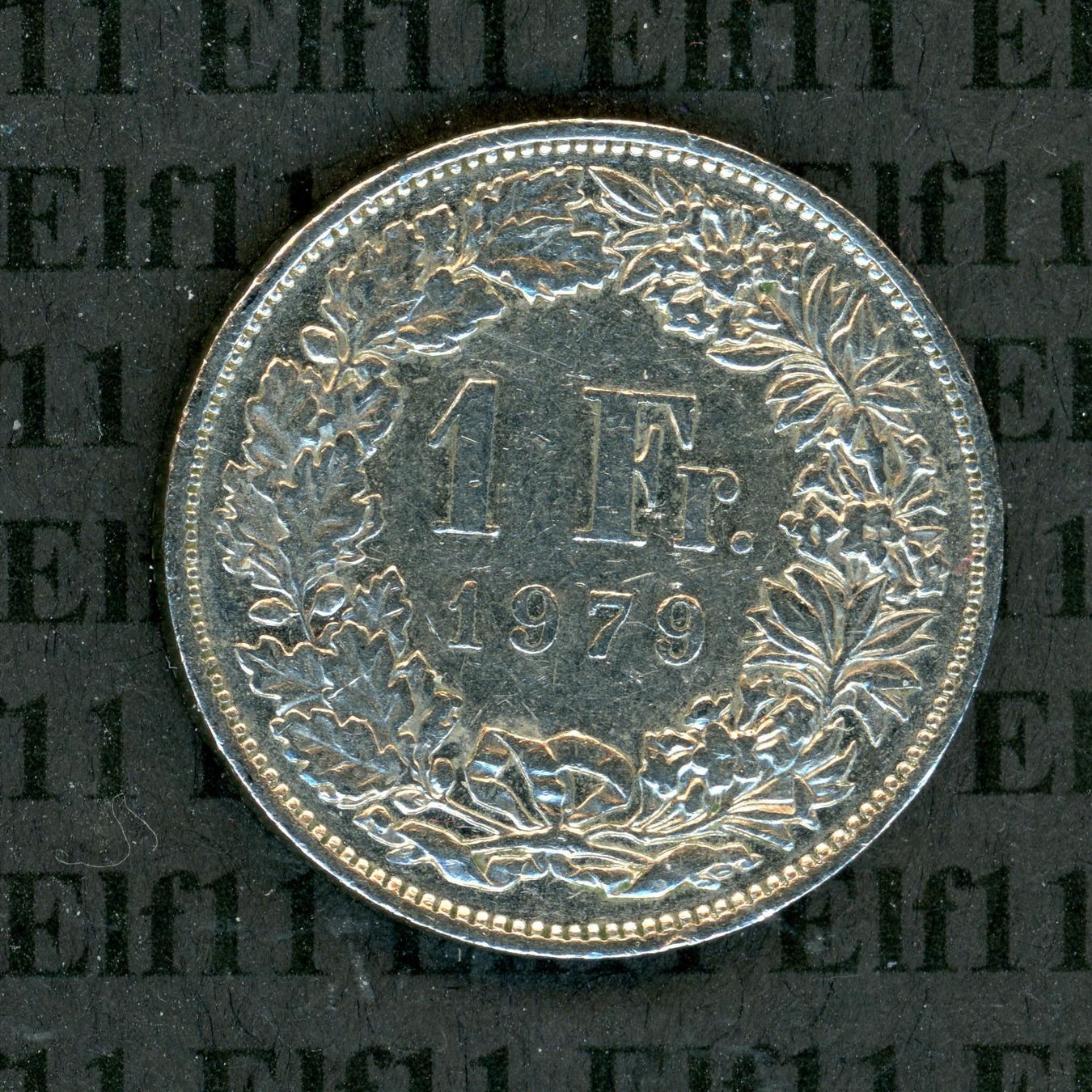 Tutti le monete: CHF___1.00 1979 -vz 1 Franken – Usato da Widnau venduto da Elf11