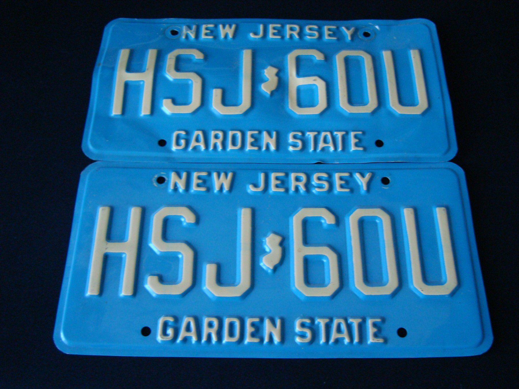 Insegne: NEW JERSEY HSJ 60U – Usato da Scherz venduto da 5246