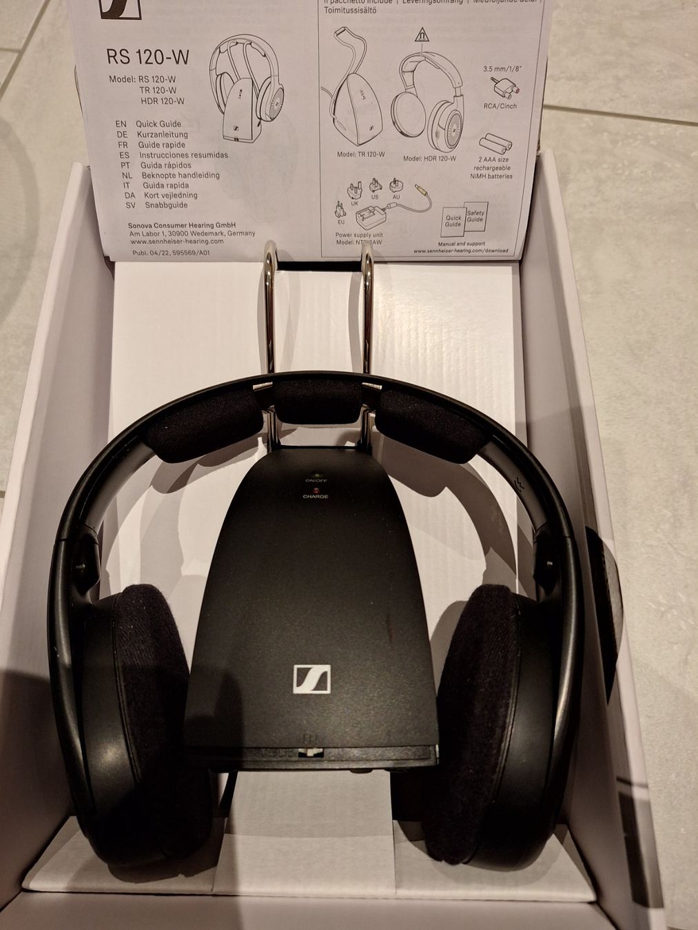 Sennheiser Cuffie: TV Kopfhörer Wireless – Nuovo (secondo la descrizione) da Wegenstetten venduto da mcfly321 4