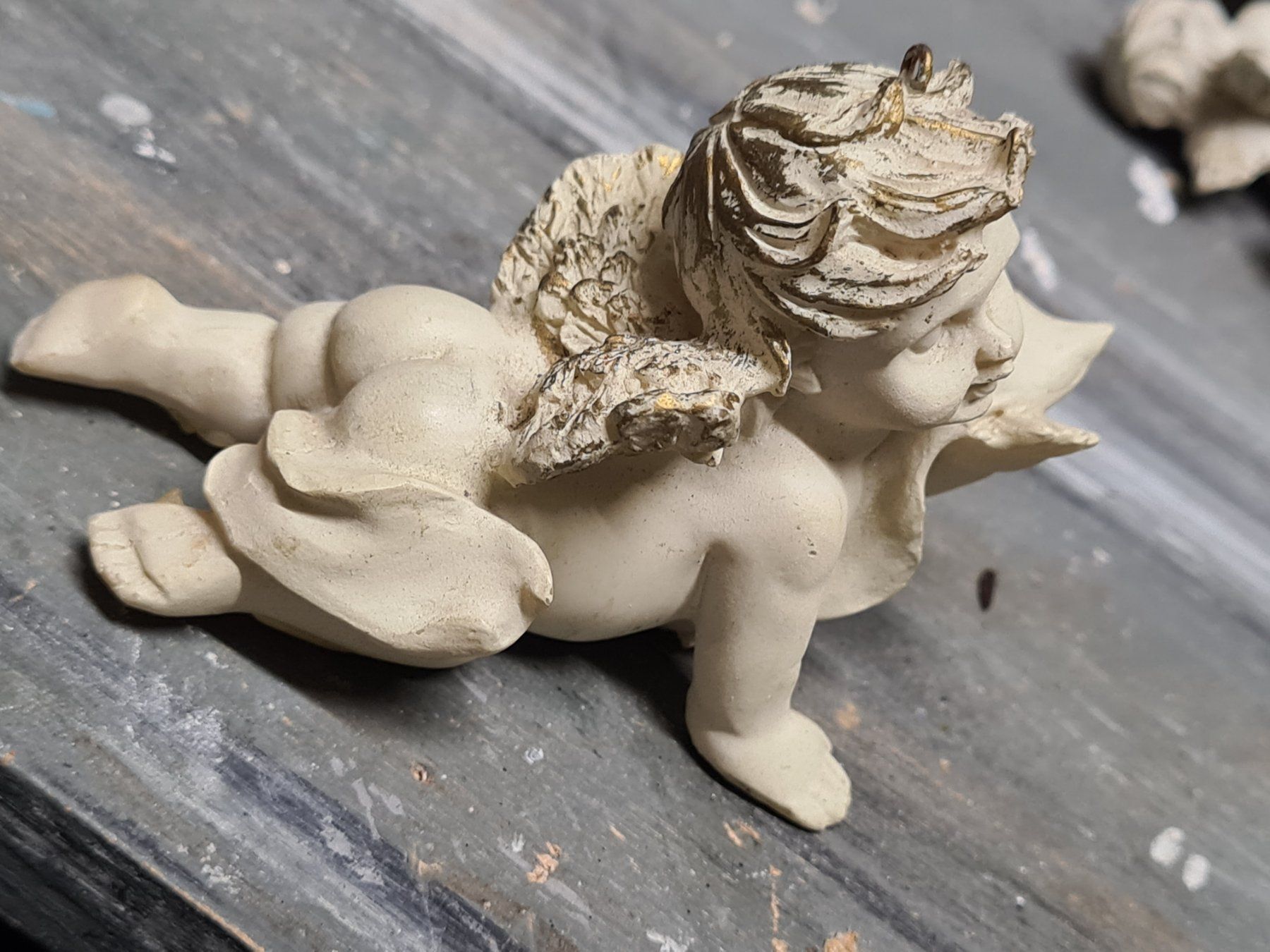 Statuette: Engelsfigur, ca. 9x6 cm – Usato da Amriswil venduto da kleindeko 2