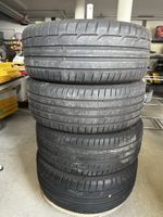 4 Original Mercedes Sommerreifen inkl. Felgen zu verkaufen