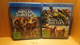 TEENAGE MUTANT NINJA TURTLES 1 und 2 auf Blu-Ray