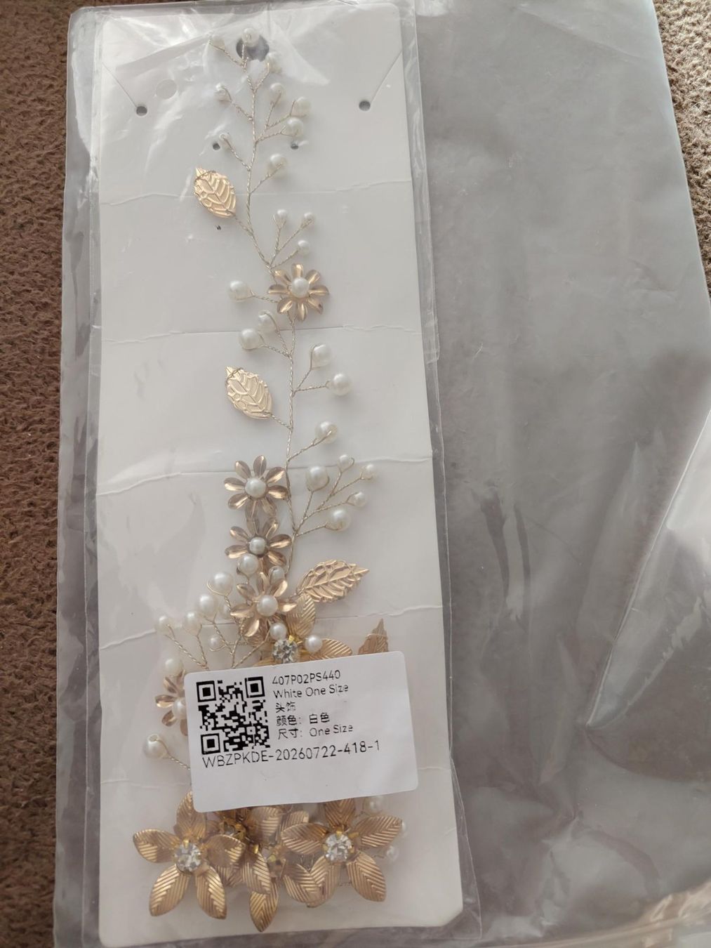 Accessori per capelli: Hochzeitsschmuck Haare – Nuovo e nell'imballaggio originale da Winterthur venduto da Steffi070