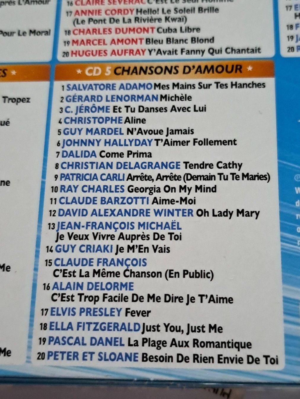 CD: Coffret 5 Cds Le temps des Idoles – Usato da Pully venduto da bro_n52j 7