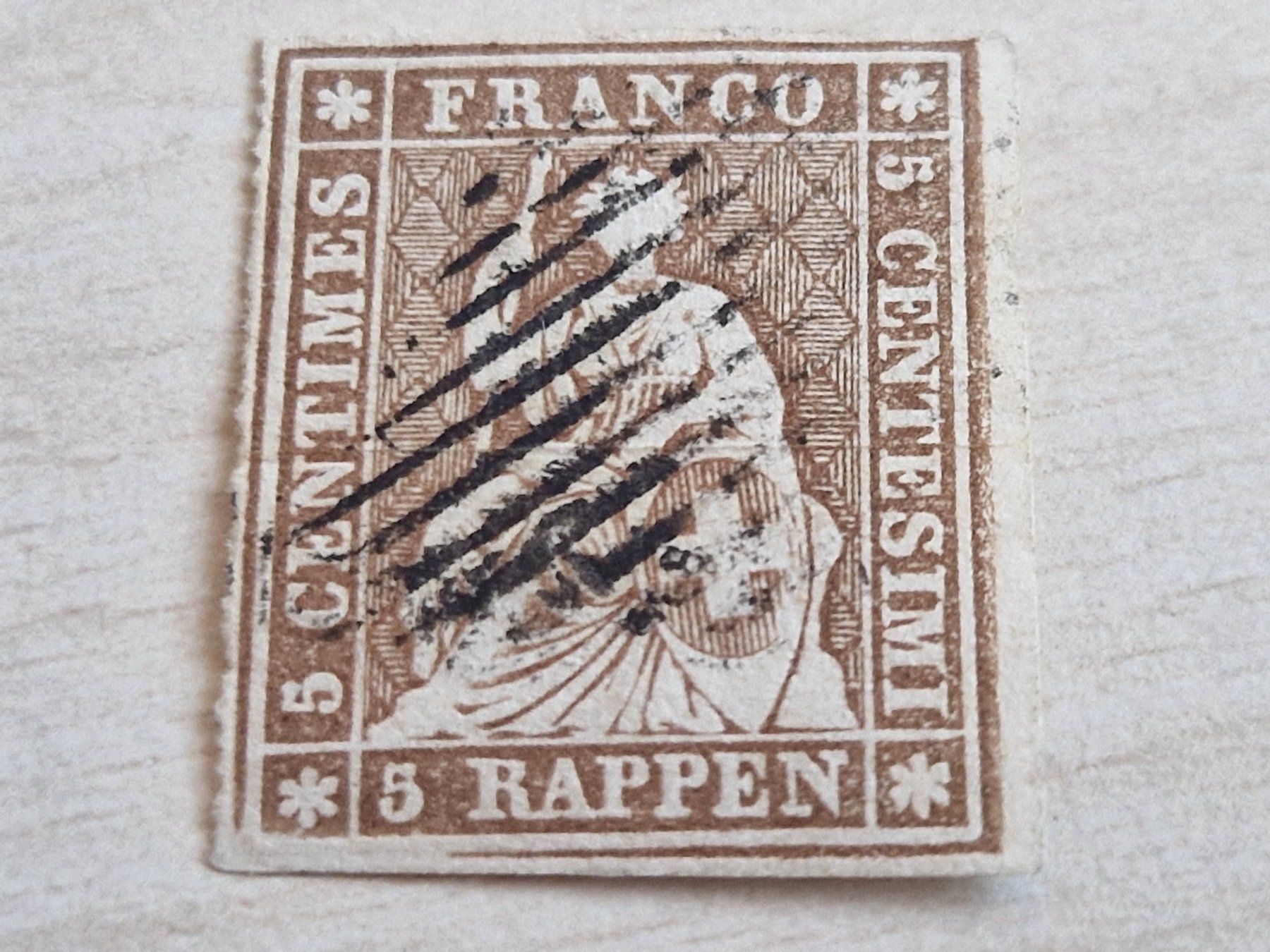 Tutti i francobolli: Strubel 22C, signiert, ab 1.- – Usato da Burgdorf venduto da Glossy01