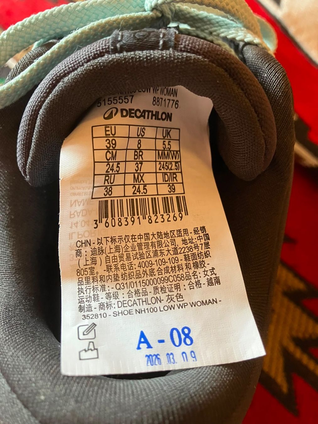 Decathlon Chaussures femmes: Decathlon Turnschuhe Grösse 39 – D'occasion à Hasliberg Goldern par roro1973 4