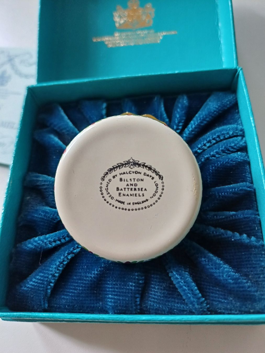 Tutte le decorazioni: Halcyon Day Enamels, Bilston Dose – Nuovo (secondo la descrizione) da Zürich venduto da Avocadokern 4