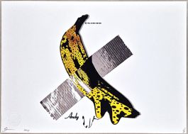 Death NYC Ltd Pop Art Druck " Warhol Cattelan Kusama Banane